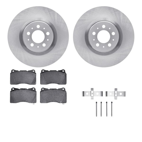 Dynamic Friction Co 6512-27214, Rotors with 5000 Advanced Brake Pads includes Hardware 6512-27214